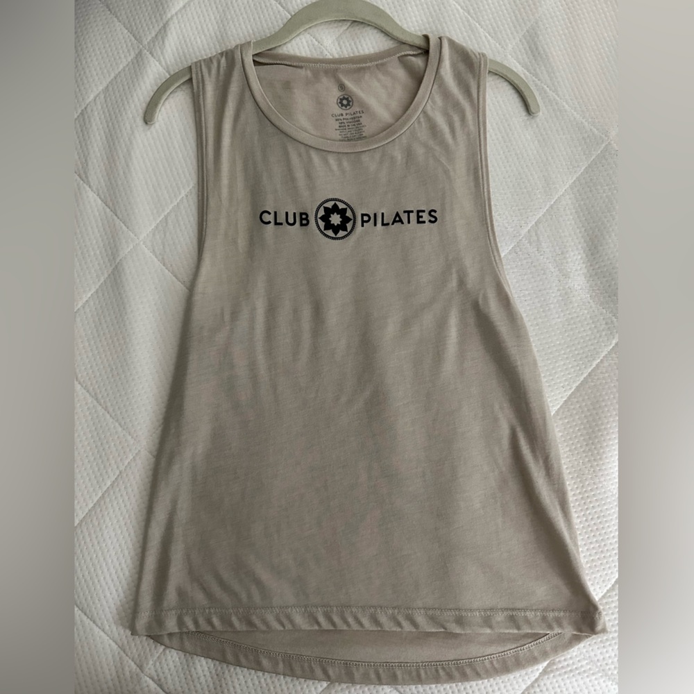 Club Pilates beige Tank Top
